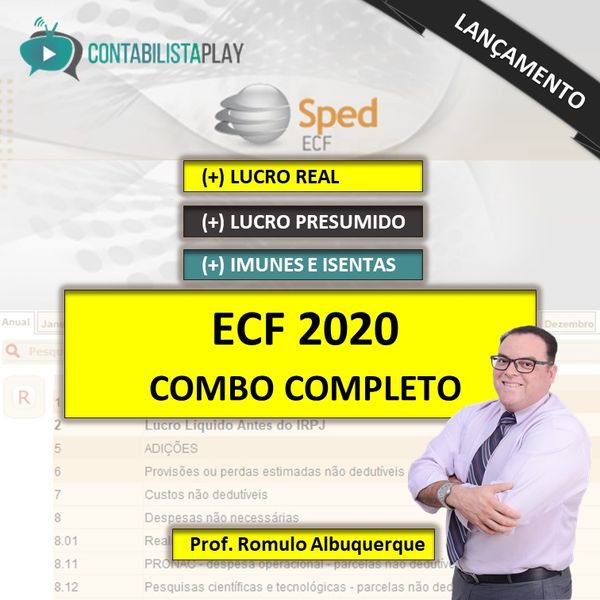 EAD - ECF 2020 - COMBO 3 CURSOS EM 1