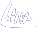 Assinatura do Presidente